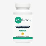 Microbiome Labs Mebiotics Probiotic & Herbal Supplement Balanced 1 - Bacillus Subtilis & Lemon Balm for Skin and Gut Health - Oral Probiotics to Support Gut, Mind, & Skin (60 Count)
