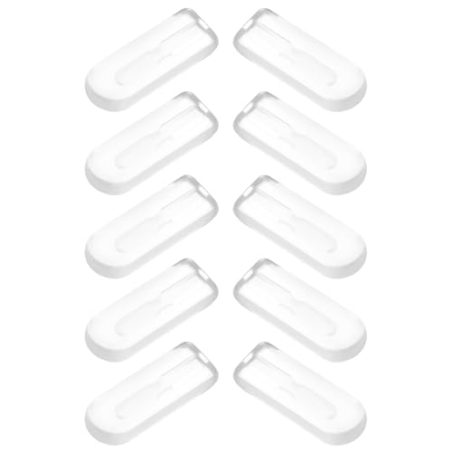 The Lord of the Tools 5 pares de almohadillas de silicona suave de repuesto para gafas TAG HEUER, gafas de sol, enchufables (12 x 5 mm)