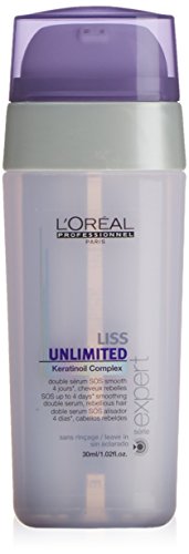 L'Oreal Professional Serie Expert Liss Unlimited Keratinoil Complex Serum, 1.02 Ounce