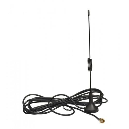 NBR 5dBi Sucker Omni Direction Magnetic Base Spring Antenna GSM with Wired SMA Connnecor for WiFi Router, Wireless Network Card, Security IP Camera, Video Surveillance Monitor