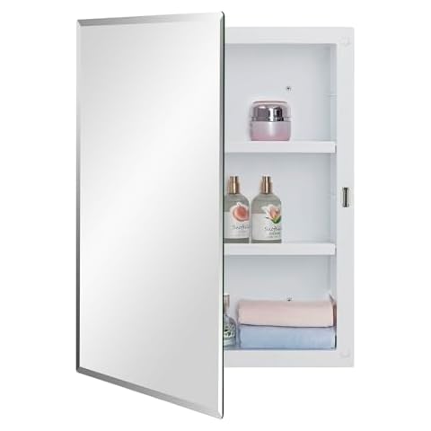 IDYLLOR Plastic Medicine Mirror Cabinet Cover