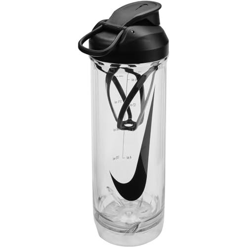 Nike Plastic TR Recharge Shaker Bottle 2.0 24Ounces HY5021-910, Transparent