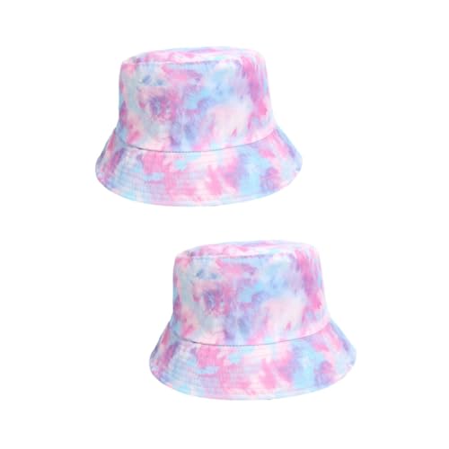 Chapeau de soleil violet à large bord en tissu pour femmes
