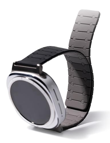 �yararee�z Galaxy Watch 8 7 Ultra �Ή� �o���h �}�O�l�b�g �V���R�� ���� �ȒP ���� ���� �x���g [ Samsung �M�����N�V�[�E�H�b�` �E���g�� 7Ultra Galaxy�E�H�b�` 8Ultra �Ή� ] Silico