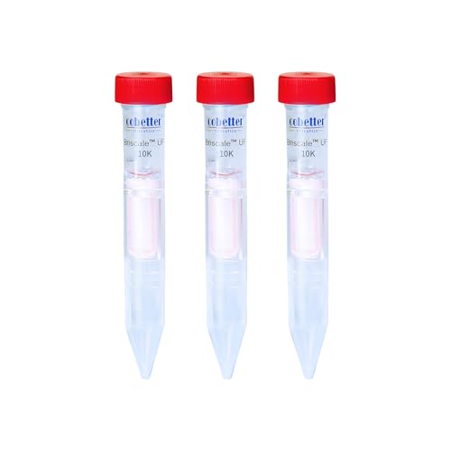 Amazon.co.jp: COBETTER 遠心分離管 4ml 遠沈管 RC膜付き10kDa 超遠心