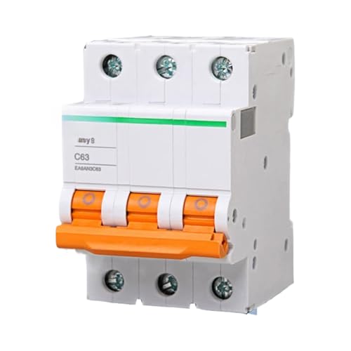 Disjoncteur triphasé 9AN10 courbe D 10A pour tableau électrique