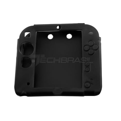 Capa Protetora Silicone Para Nintendo 2DS Preto