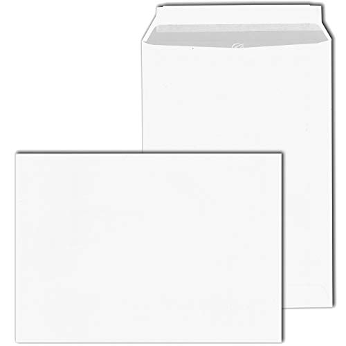 100 Briefumschläge Maigrün DIN C5 - 16x10.8cm Ohne Fenster