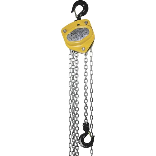 OZ Lifting Products Premium Manual Chain Hoist, 1-Ton Capacity, 10ft. Lift, Model# OZ010-10CHOP