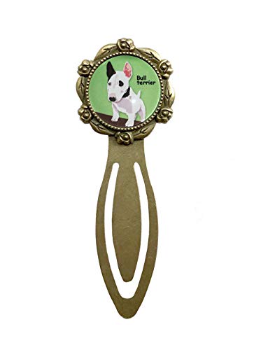 ブルテリア ブックマーカー クリップ イヌ ブックマーク しおり 犬