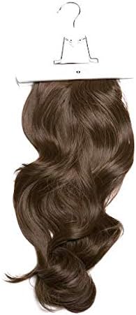 Easilocks Human Hair Extensions Megan McKenna Luxury Clip In Hair Extension, Brown Cocoa