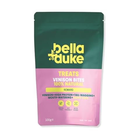 Bella & Duke Venison Bites for Dogs Cover