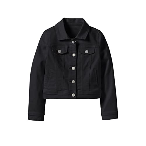 Boys Girls Basic Jean Jacket Kids Casual Denim Coat Classic Outwear