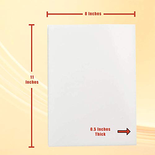 Medcore 4 Pack Lipo Foam Board - Post Surgery Ab Board - Use After Liposuction, C-Section, Tummy Tucks, BBL surgeries