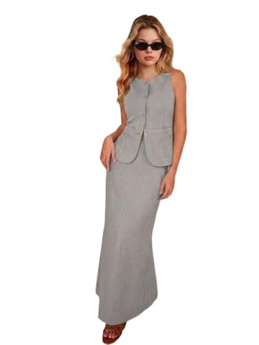 Image of FNOCKS Girls Cotton Linen Co-Ord Set