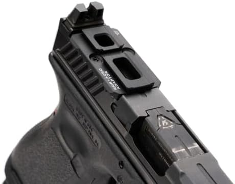 Strike Industries RMR to ACRO Adaptor Plate, Aimpoint ACRO/RMR Cut, Black, One Size, SI-ACRO-RMR