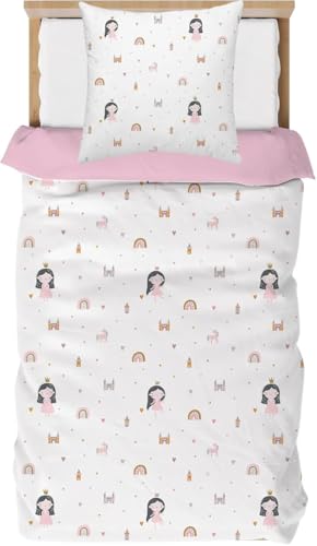 DJDEA Ropa de cama infantil de 100 x 135