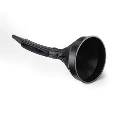 Image of Flexible Plastic Funnel Flexi Spout 162mm for Petrol, Diesel, Screen Wash, Adblue, Add Blue, Water, Oil, Fuel, Coolant