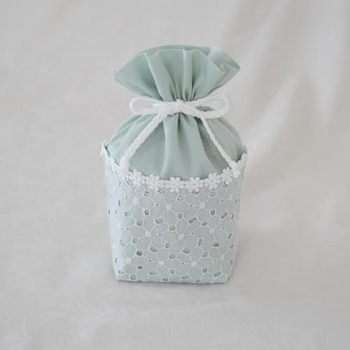 骨壷 骨壺 カバー 骨壷カバー 骨壺カバー 納骨袋 覆い袋 骨袋 3寸 人間 赤ちゃん ペット 犬 猫 かわいい おしゃれ 手作り 国産レース 手元供養 フェミニン 0156C30 (ミント)