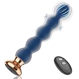 アナルバイブ アダルトグッズ 男性用 アナルプラグ アナルグッズ アナル拡張 アナル開発 あなるバイブ 大人のおもちゃ 充電式 男女兼用 生活防水 (黒色)