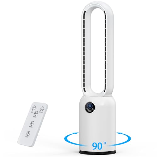 YAZEKY Ventilador de Torre sin Aspas, Ventilador Silencioso de