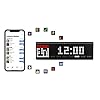 LaMetric Time Wi-Fi Clock for Smart Home, LM 37X8, Black - Image 3