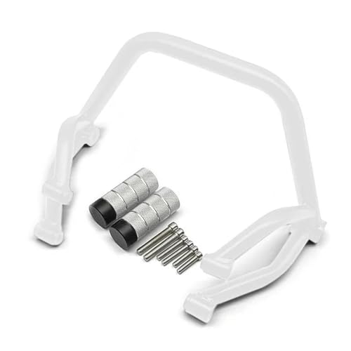 Garnitures peg passager sous-cage protection moteur arrière moto MT-09 FZ-09 2014-2016 blanc