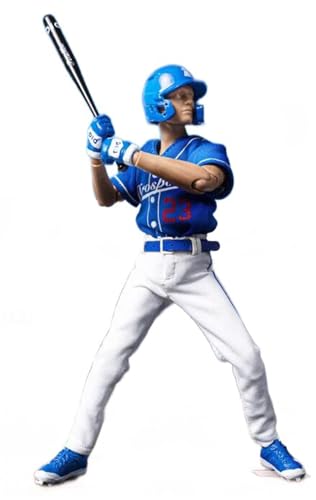Figurine baseball 1/12 AMITD DID SF80003B pour déco vitrine