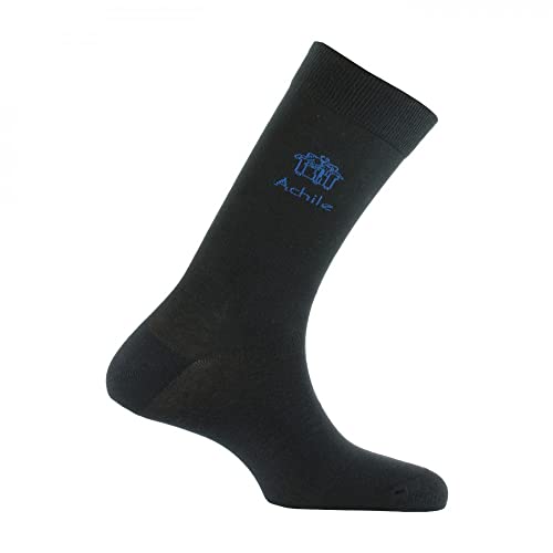 ACHILE - Mi-chaussettes Gentlemen en coton - couleur - Noir - Pointure - 39-46