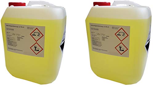 Chlorbleichlauge Natriumhypochloritlösung 12% 2x12 kg Aktiv Chlor flüssig UN1791 Cover