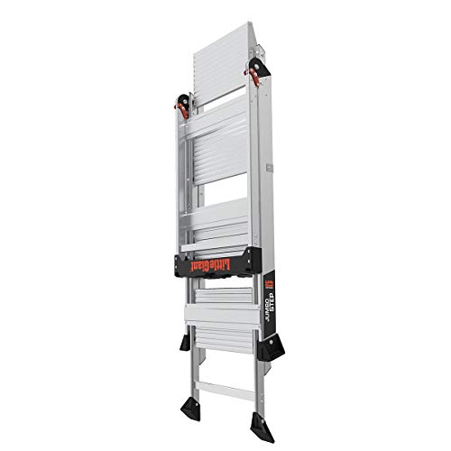 Little Giant Ladders, Jumbo Step, 4-Step, 3 foot, Step Stool, Aluminum, Type 1AA, 375 lbs weight rating, (11904)