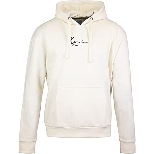 Karl Kani Small Signature Hoody Kapuzenpullover (Off White, L)