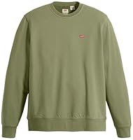Levi/'s Men/'s Crew Sweatshirt, Moss Olive 0908736, XXL