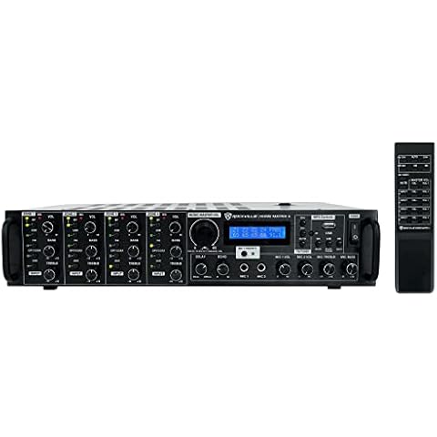 Rockville Home Matrix 4 Zone 8 Channel 600w Multi Room/Source Receiver/Amplifier Cover
