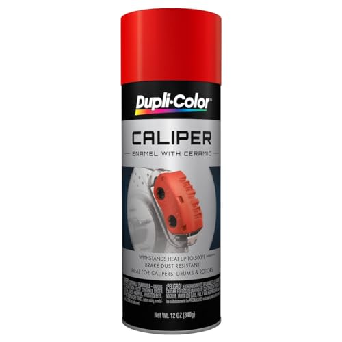 Dupli-Color BCP100 Brake Caliper Spray Paint - Red - 12 oz. Aerosol Can