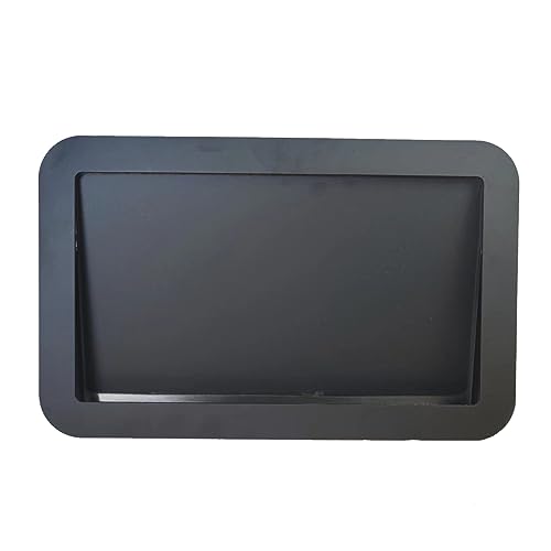 ASumPio Cabinet Trash can Wall Mounted Garbage Can Lid, Built-in Side Opening Waste Bin Cove Kitchen Compost Bin, Easy to Clean Space Saving for Cabinet Door, Bathroom, Bedroom