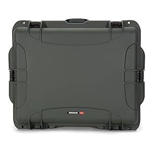 Nanuk Wheeled Series 960 Lightweight NK-7 Waterdichte beschermende rolling case van hars, olijfgroen