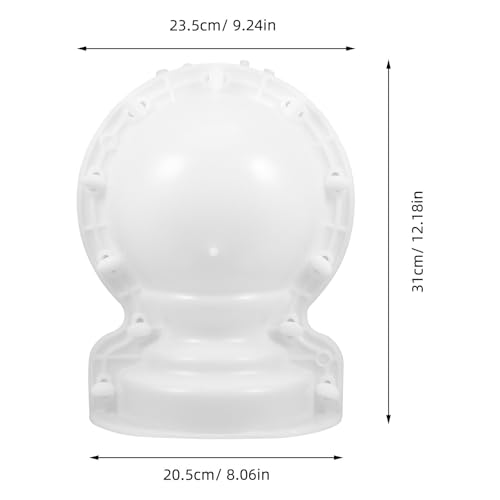 Moule en béton pour boule ronde résistant pour réparer une balustrade en PP - 3