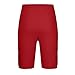 Cargo Shorts for Men Below The Knee Length Plus Size Hiking Work Relaxed Fit Capri Tactical Shorts with Multi Pockets Summer Fashion Red Large