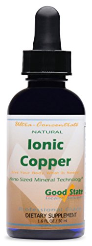 Good State | Natural Ionic Copper 1.6 oz | Liquid Concentrate | Nano