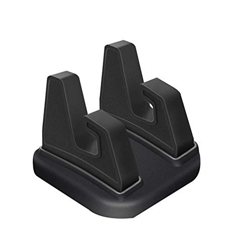 ihreesy Cell Phone Holder,Car Dashboard Phone Mount Anti-slip Mat Rubber Bracket Universal Silicone Car Phone Protector Holder,Black