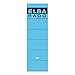 Produktbild Elba Spine Label for Lever Arch Files 190 x 59 mm Blue Blau 10Stück  Selbstklebende Etikette (blau, 59 mm, 190 mm, 10 Stück (S), 10 Blatt