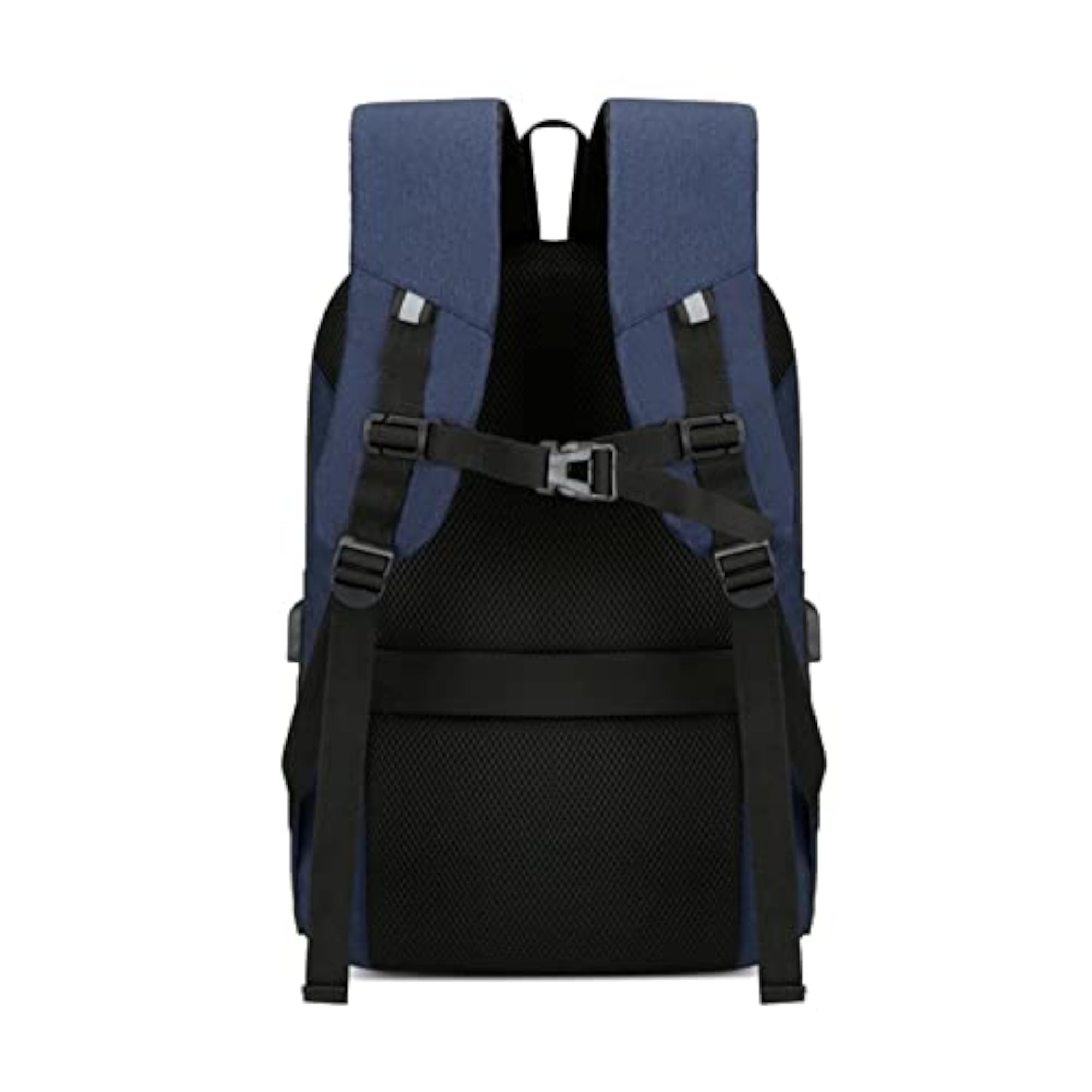 Men's Solid Color Oxford Cloth Business Backpack, Laptop Bag