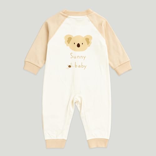 Image of Kidbea Soft Cotton Unisex Baby Onesie Romper | Cute & Multiple Prints Full Sleeve Sleepsuit for Infant | Comfortable Trendy Bodysuit