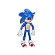 Sonic The Hedgehog Sonic 3 Movie Sonic mit Smaragd-Accessoire, Spielzeugfigur von Jakks Pacific, 13 cm groß, hochbeweglich, offiziell Lizenziertes Sonic 3 Movie, empfohlen ab 3 Jahren