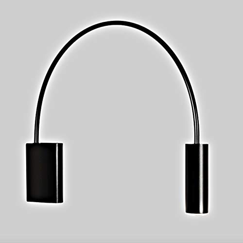 Ampia applicazione: moderna luce a parete curva in stile nordico interno è ampiamente utilizzata in soggiorno, camera da letto, studio, scrivania, scale, libreria, bar, ufficio, capezzale, caffetteria, ecc. Non è solo un dispositivo di illuminazione, ma anche una decorazione elegante per la tua camera. Puoi acquistarli in coppia per posizionarli su entrambi i lati del comodino come lampada di lettura, oppure puoi acquistare più pezzi per decorare il corridoio e il soggiorno.