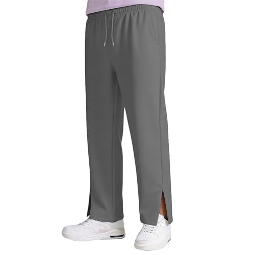 Pantalones deportivos con aberturas laterales y cintura elástica muy cómoda para niños 2
