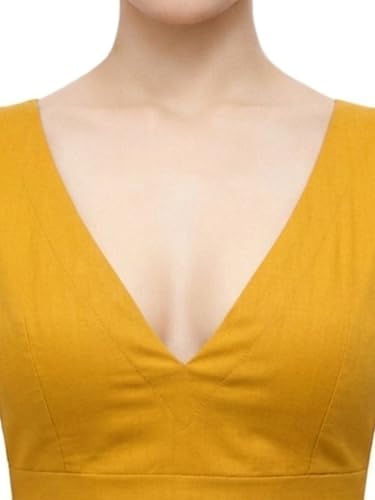 Image of Thevasa Women's Divine Depth Sleeveless Blouse