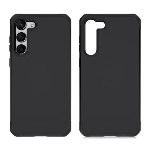 Coque robuste Samsung S23+ Itskins mince protection noire antichoc