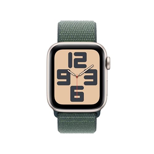 image for Apple Watch SE (2nd Gen) [GPS 40mm] Smartwatch with Starlight Aluminum